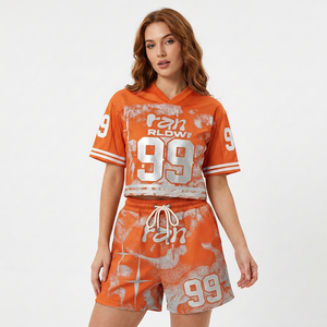 Conjuntos de Ropa Deportiva Sublimada con Malla de Poliéster para Niños y Niñas, Ligeros, Transpirables, de Alta Calidad, Diseños Personalizados - Product Image 1