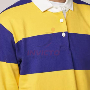 Classic Style Rugby <b>Polo</b> <b>Shirt</b> Featuring Soft Material For Relaxed Daily Wear Rugby <b>Polo</b> <b>Shirt</b> - Product Image 5