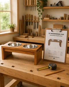 Handicrafts Traditional Wooden <b>Pet</b> Food Feeder <b>Bowls</b> Adjustable Bamboo Elevated Feed <b>Bowls</b> Custom <b>Ceramic</b> <b>Pet</b> <b>Bowl</b> Feeding <b>bowl</b> - Product Image 3