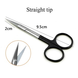 Tijeras Quirúrgicas BAFA SURGICAL INSTRUMENTS de Acero Inoxidable, Herramientas Manuales Pequeñas para Uñas, Punta Recta y Curva, Uso Hospitalario 1 - Product Image 2