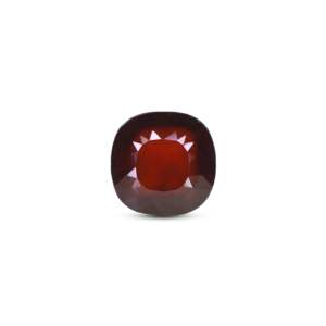 Natural Oval Faceted Hessonite Gomed 7 Carat Loose Gemstone for Fine Jewelry - Product Image 1