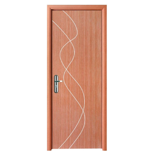 Puerta de WPC de Alta Gama, Diseño Personalizado, Moderna, para Apartamentos, Villas, Sótanos y Dormitorios, Resistente al Agua, al Moho y al Fuego, 2 Unidades - Product Image 1
