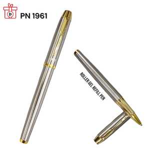 Stylo Gel Professionnel Personnalisé avec Logo Gravé au Laser, Métal de Haute Qualité avec Encre Or, Noire, Rouge, Orange pour Promotions - Product Image 2