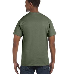 Camiseta Amarilla Premium para Hombre al por Mayor, Cuello Redondo, Manga Corta, Personalizable, Color Amarillo Pastel, Algodón - Product Image 3