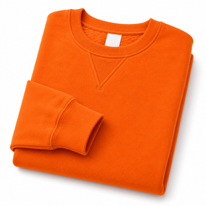 เสื้อฮู้ดดี้ผู้ชายผ้าฝ้าย 100% คอกลมทรงโอเวอร์ไซส์สำหรับฤดูใบไม้ร่วง ทรงหลวม ผ้าฟลีซ ไซส์พลัส สั่งทำได้ เสื้อสเวตเชิ้ตลำลอง - Product Image 5