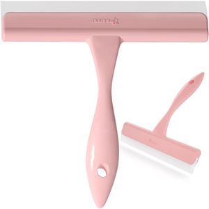 Raschietto doccia in silicone di piccole dimensioni, detergente senza aloni per specchi e piastrelle del bagno, raschietto per vetri e finestrini auto - Product Image 1