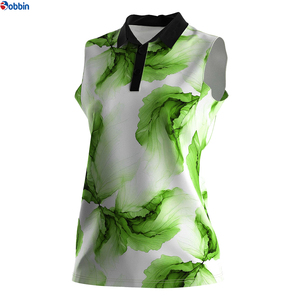 Polo sans manches personnalisé avec logo pour femme, coupe ajustée, respirant, pour un style de vie actif et les tenues quotidiennes - Product Image 1