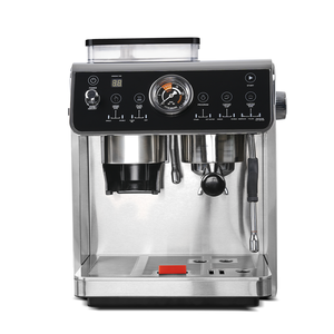 Machine à café expresso semi-automatique en acier inoxydable avec écran tactile, moulin à café intégré, 20 bars, programmable, pour la maison et l'hôtel - Product Image 5