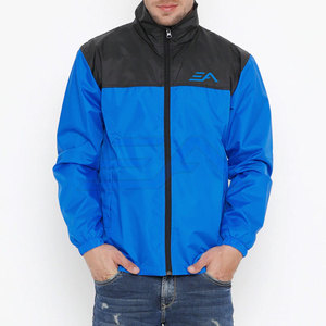 Vestes coupe-vent d'hiver fabriquées avec les meilleurs matériaux, col montant, logo sur le devant, respirantes, écologiques, légères, prix bas - Product Image 5