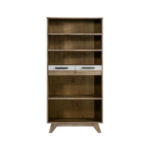 SOHO Collection Modern Eco-Friendly Multifunction Space-Saving Durable 1850mm Height <b>Solid</b> <b>Wood</b> Easy Installation Best <b>Bookcase</b> - Product Image 1