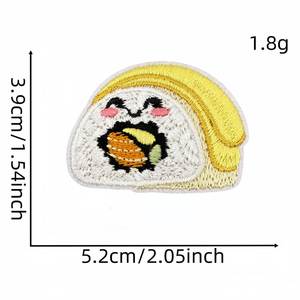 Parche de tela termoadhesivo personalizado con logotipo bordado en 3D, con gancho y bucle de velcro, para sombreros, ropa y bolsos. - Product Image 4