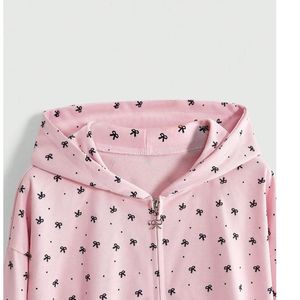 Conjunto de Pantalones Anchos Personalizados para Mujer y Sudadera con Cremallera, Chándal de Dos Piezas de Forro Polar, Sudadera de Manga Larga, Pantalones Rectos, Conjunto al por Mayor - Product Image 4