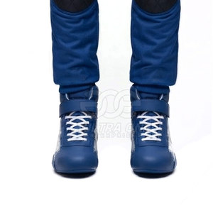 Elegantes Zapatos de Carreras de Karting con Parte Superior de Cuero Genuino, Tela Ligera y Transpirable, Agarre Estable para un Rendimiento de Conducción de Karting Superior - Product Image 4
