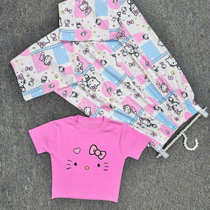 Ensemble d'été deux pièces pour femme, confortable, naturel, tendance, lavable, emballage personnalisé, fabriqué au Vietnam - Product Image 4