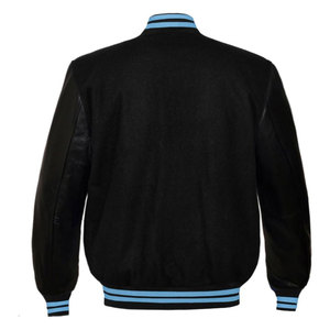 Best Price Men's Varsity <b>Jacket</b> Genuine <b>Leather</b> Most Popular Outfit - Product Image 2