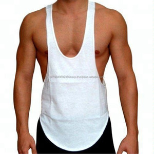 Hot Sale Custom Men Singlets Gym Tank <b>Top</b> Blank Cotton <b>Wife</b> <b>Beater</b> Tank <b>Tops</b> Men Stringer Tank <b>Top</b> Bodybuilding - Product Image 1