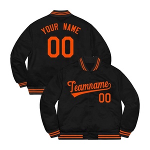Casual <b>Men</b> Streetwear Cool Varisty <b>Men's</b> <b>Jackets</b> <b>Leather</b> Versity University Bomber College <b>Jacket</b> for Preppy Style Autumn Wear - Product Image 3
