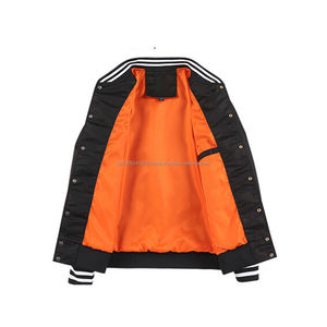 Blousons d'aviateur de haute qualité au design personnalisé pour hommes, décoration de poche à col montant respirant, meilleur prix pour l'hiver - Product Image 3