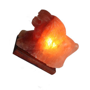 Lampe de table en sel rose sculptée à la main, écologique, en pierre naturelle, veilleuse d'ambiance pour chambre à coucher - Product Image 5