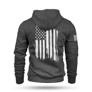 Échantillon gratuit, nouveau design, sweat à capuche pour homme en coton mélangé, fermeture éclair intégrale, sublimation, coupe ample, logo personnalisé et étiquette privée. - Product Image 4