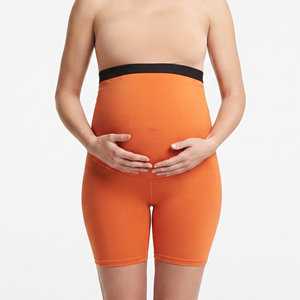 Shorts de maternité taille haute élastique pour femmes, shorts de yoga et de fitness, shorts de compression pour l'allaitement - Product Image 6