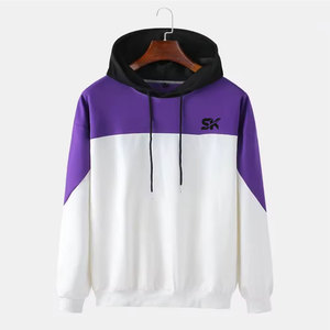Sudadera con capucha de diseño personalizado, hecha de algodón, multicolor, lisa, ligera, transpirable, de alta calidad para hombres a precio económico. - Product Image 1