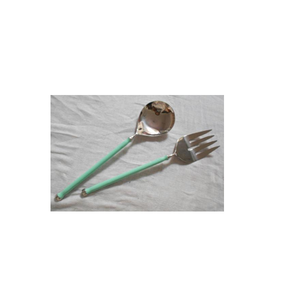 Juego de Cucharas y Tenedores de Lujo con Mangos de Acero Inoxidable y Detalles de Libélula Dorada, Aptos para Lavavajillas, en Caja Sostenible - Product Image 4