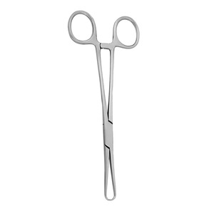 Pinzas Tenaculum Barrett 180mm 370-506-180, Instrumento Quirúrgico Manual Reutilizable de Acero Inoxidable de Precisión para Ginecología Hermann - Product Image 2