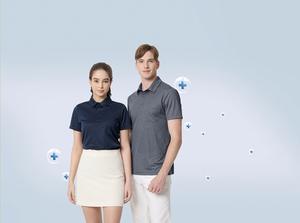 [MARK] Camiseta Polo Antibacteriana MT-266 de la Marca Coreana OEM/ODM, con 60% de Hilo Coolon, para una Mayor Higiene - Product Image 2