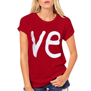 Camiseta de Moda para Mujer, Manga Larga, 100% Algodón, Impresión Serigráfica Personalizada, Venta al Por Mayor OEM, Precio Bajo, Exportación - Product Image 1