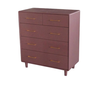 Modern Wooden Bedroom Set Queen <b>Size</b> Leather <b>Bed</b> With Lighted <b>Headboard</b> And Matching Furniture - Product Image 4