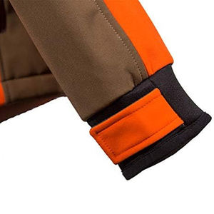 Chaqueta de Caza Naranja Marrón de Alta Visibilidad, Impermeable, Cortavientos, Chaqueta Softshell para Actividades al Aire Libre, Tiro, Senderismo, Ropa Deportiva, Venta al Por Mayor - Product Image 4
