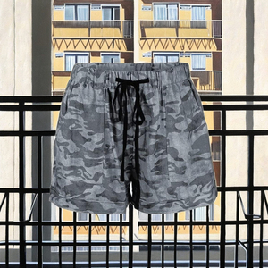 Women's Casual High Street Design Breathable Eco-Friendly Quick Dry Loose Shorts 100% Cotton Custom Colors Drawstring Closure - Product Image 4
