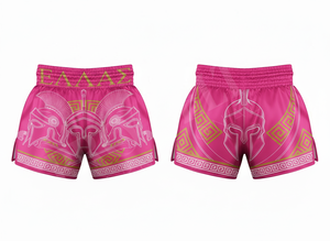 Shorts de Muay Thai en satin polyester 300 GSM, poids lourd, personnalisés pour la boxe, le MMA, les arts martiaux, l'entraînement en salle de sport, le kickboxing, pour hommes - Product Image 3
