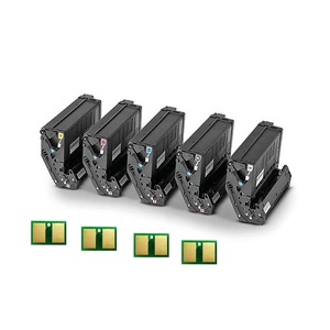 Cartouche <span class=keywords><strong>de</strong></span> toner couleur et blanc compatible Linkwin09 avec <span class=keywords><strong>puce</strong></span> pour imprimante d'étiquettes OKI Pro1050 Pro1040 - Product Image 3