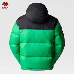 เสื้อแจ็คเก็ตพัฟเฟอร์แบบมีฮู้ดกันน้ำ ระบายอากาศได้ดี คุณภาพสูง ผลิตตามสั่ง สำหรับผู้ชาย ราคาขายส่งจากโรงงาน - Product Image 4