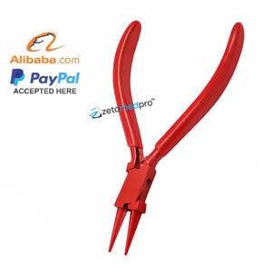 Alicates de Punta Redonda Rosa ZETOMED PRO, Acero Inoxidable de Alta Calidad, Punta Redonda de Precisión para Joyería, Herramienta para Hacer Lazos de Alambre, 5 Pulgadas - Product Image 4