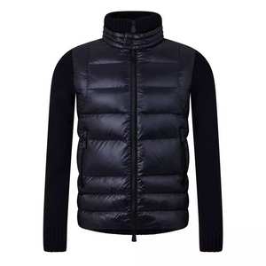 High Quality Custom Logo <b>Men</b> Puffer Jacket Oversized Thick Warm Quilted Down Coat Streetwear Outdoor Winter Thermal Jacket - Product Image 6