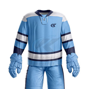 Uniformes de Hockey sobre Hielo Personalizados para Hombre, de Poliéster, Transpirables, de Secado Rápido, para Equipos Profesionales - Product Image 5