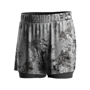Short de sport double couche pour femme, personnalisé, sans couture, élastique, 7 Sports Camo, avec doublure, 2 en 1, pour la course et la gym, été - Product Image 3