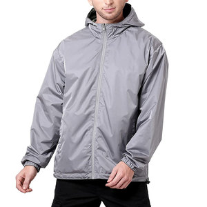 Custom 2026 Men's Outdoor Sport <b>Coat</b> Waterproof Windbreaker Mesh <b>Lined</b> Hood Running Sweat Jacket Hiking Cycling jacket - Product Image 1