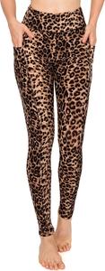 Custom Sublimation <b>Leopard</b> Printed Yoga <b>Leggings</b> with Pocket Ankle Length Running Sports Fitness Workout Gym Tights Pants - Product Image 2