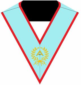 Sky Blue Gold Bullion Hand Embroidered Eco-Friendly Nonwoven Round <b>Sew</b>-<b>On</b> Felt <b>Patches</b> for Hat Beret Blazer & Peak Cap-Wholesale - Product Image 5