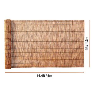Tenda a schermo in canna naturale 4 ft x 16.4 ft, confezione da 2, rotolo di recinzione in canna per balcone, per esterni, giardino, patio, recinzioni, tralicci e cancelli - Product Image 5