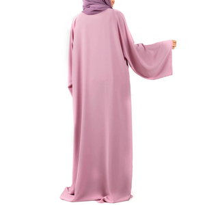 AL-TAUL IMPEX M-606 Abayas para Mujer con Logotipo Personalizado en Color, Poliéster/Material Personalizado, Antiarrugas, Transpirable, Largo hasta el Suelo - Product Image 3