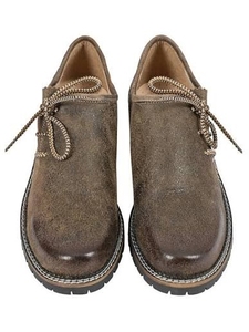 Men's Vintage Brown PU Lace-Up <b>Walking</b> <b>Shoes</b> Round Toe Anti-Slip <b>Lightweight</b> <b>Waterproof</b> Oxfords Casual Sneakers - Product Image 5