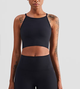 Sujetador Deportivo Sexy con Espalda Descubierta, Personalizable con Logotipo OEM, de Alta Calidad, con Soporte, Secado Rápido, Nailon y Spandex, para Fitness, Gimnasio, Yoga, Ropa Interior Femenina - Product Image 2