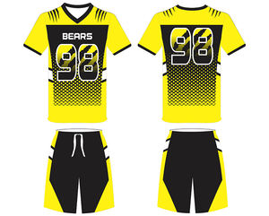 Conjunto de Camiseta y Pantalones Cortos de Compresión sin Mangas 7v7, Uniformes Deportivos Transpirables de Alta Calidad con Estampado, Fáciles de Usar para Adultos 2026 - Product Image 4