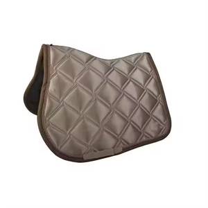 STYLO INTERNATIONAL Customizable Horse Riding Jumping Saddle Pad Dressage Style 4 Cotton Durable <b>Equestrian</b> Supplies Premium - Product Image 3