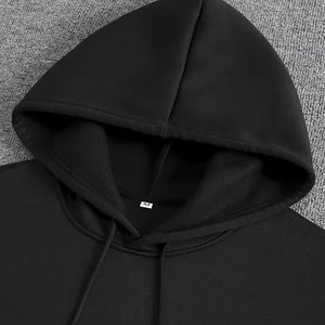 Sweat à capuche tendance pour homme, design classique et décontracté, en tissu polaire respirant et écologique, idéal pour l'hiver et la gym - Product Image 2